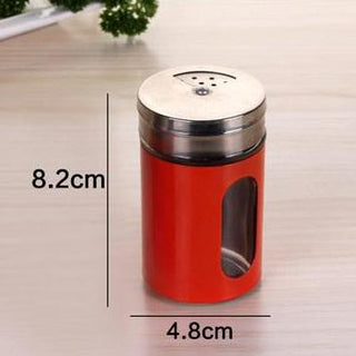 Multi-color Stainless Steel Spice Jar