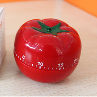 Cute Indoor Tomato Mechanical Countdown Timer